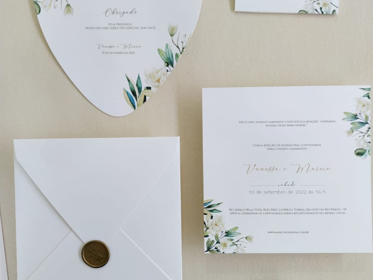 Papel e Flor | Convites Personalizados